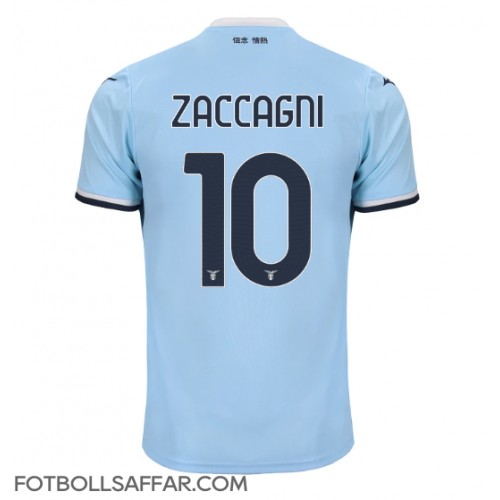 Lazio Mattia Zaccagni #10 Hemmatröja 2024-25 Kortärmad